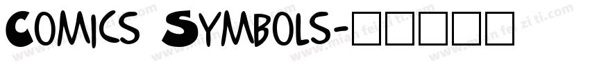 Comics Symbols字体转换